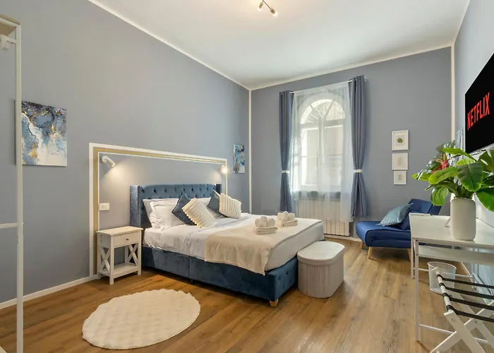 New! Da Tiffany 115mq Con Garage Box Gratuito Per 8 Persone Terst