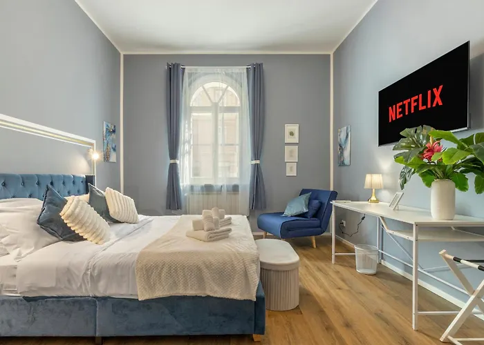 New! Da Tiffany 115mq Con Garage Box Gratuito Per 8 Persone Terst